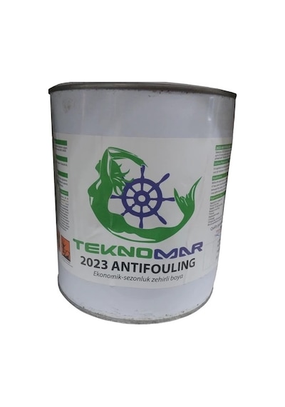 Teknomar 2023 Sezonluk Zehirli Boya 5KG Siyah