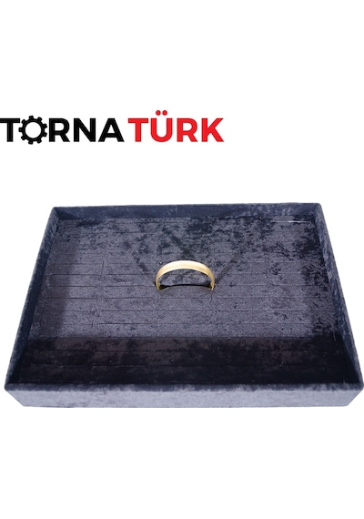 Kuyumcu Vitrin Batırmalı Bilezik Tablası Sergileme Ekipmanı Metalik