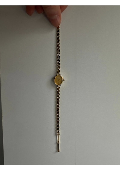 Arpaş 14 Ayar Altın Eklentili Saatli Bileklik 945 Gold Sarı Altın