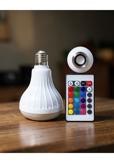 Akıllı Led Ampul Renk Değiştirilebilir Uuczzzlambahoparlörrr1 Diğer