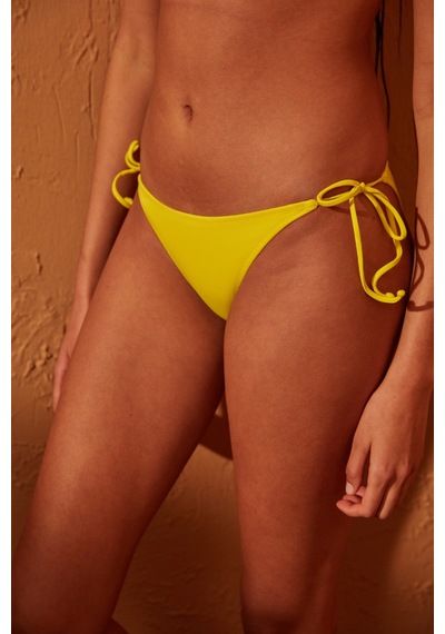 Penti Basic İp Bağlamalı Sarı Bikini Altı