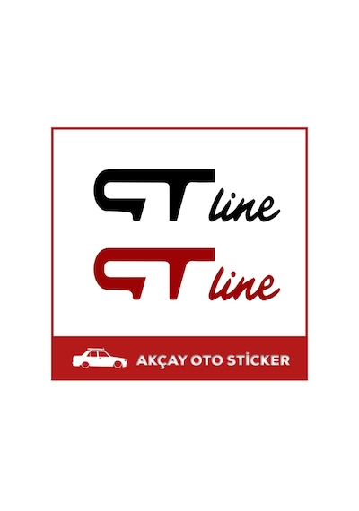 (2 Adet) Renault Gt Line Sticker Renault Sticker Gt Oto Sticker