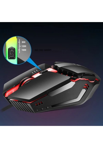 Ally K3 Işıklı Kablolu Oyuncu- Gaming Mouse- 5775