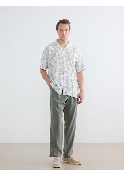 Lcw Vision Haki Regular Fit Keten Görünümlü Erkek Pantolon Lcw Vision Haki Regular Fit Keten Görünümlü Erkek Pantolon