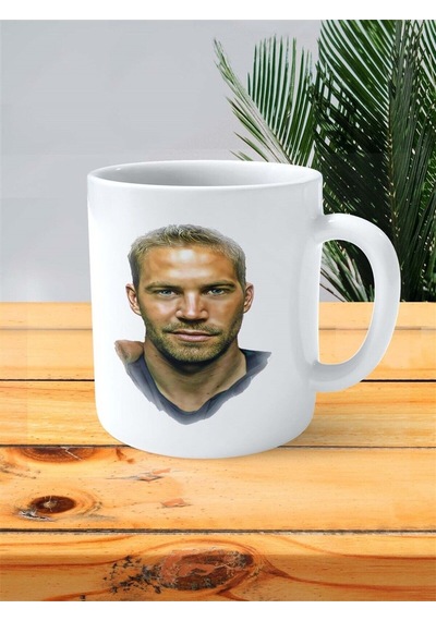 Paul Walker Baskılı Kupa Bardak Kişiye Özel Model 2 Çok Renkli