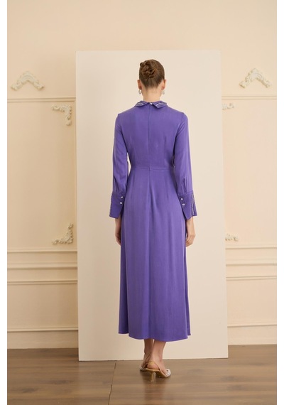 Senna Lumıere Dress Mor Mor