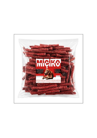 Köpekler İçin Kırık Munchy Ödül Çubuğu 500gr Kırmızı