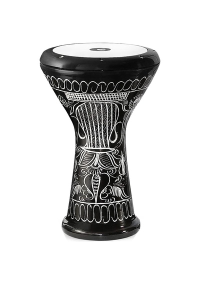 Vatan Darbuka Profesyonel Büyük Boy Siyah Erzincan El Işleme Darbuka Doumbek Darabuka 5 Numara Sku: Zeusb0dx6rwxtl
