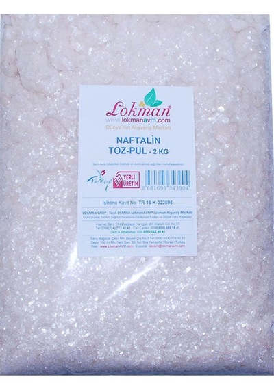 Naftalin Toz Pul 2 Kg Pul Tozu Kiloluk Paket Çok Renkli