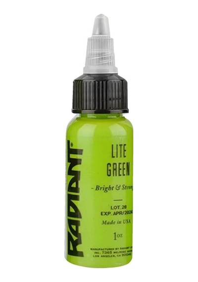 Lite Green - Radiant Tattoo Dövme Boyası - 1oz/30ml