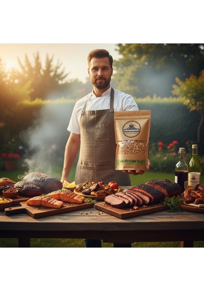 Elma Ağacı Tütsüleme Aroma Talaşı Mangal & Barbekü İçin Yoğun Ve Doğal Aroma