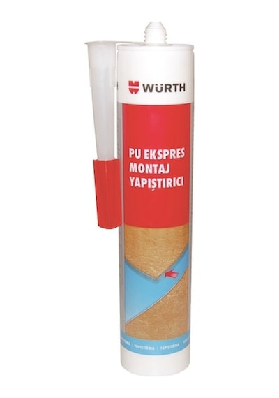 Würth Pu Ekspres Montaj Yapıştırıcı Sarı 310 ML