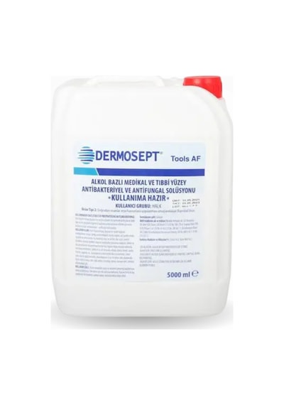 Dermosept Tools Af Alkol Bazlı Medikal Ve Tıbbi Yüzey Solüsyonu 4 x 5 L