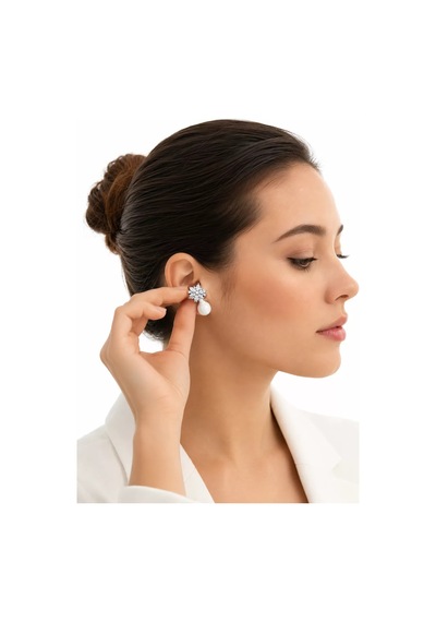 Bluetooth Bağlantılı Küpeli Kablosuz Kulaklık Uzun Pil Ömrü 1