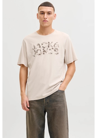 Jack & Jones Erkek T Shirt 12288536 Taş Taş