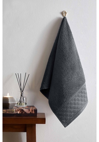 Özdilek Diagonal Waffle El Ve Yüz Havlusu 50x90 Cm Gri