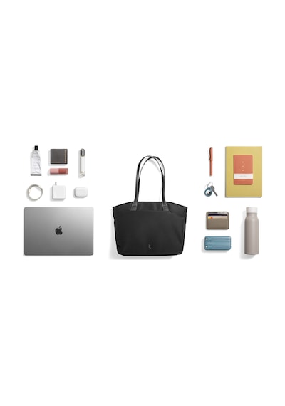 Versatile T23 14 Inç/10l Siyah Tote Bag Laptop Notebook Omuz Çantası - T23s1d1