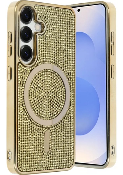 Joko Samsung Galaxy S24 Helen Magsafe Kapak - Gold Altın
