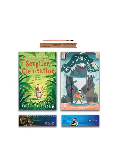 Genç Timaş Saatçilerin Tehlikeli Yolculuğu - Sevgiler Clementine Set 2 Kitap