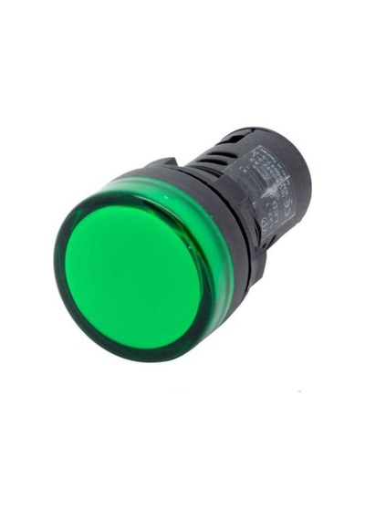 J8-220-y / Metal Led Sinyal 220v Yeşil Diğer