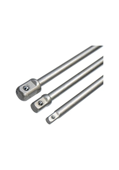6534 Uzun Bits Saplı Lokma Adaptör Seti 150 Mm 1/4" - 3/8" - 1/2"