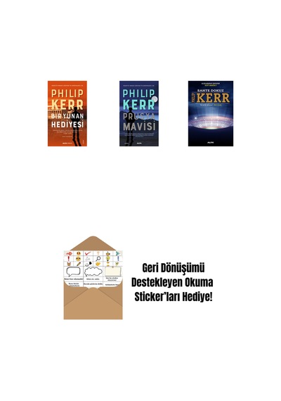 Bir Yunan Hediyesi + Prusya Mavisi + Sahte Dokuz + Okuma Sticker'ları