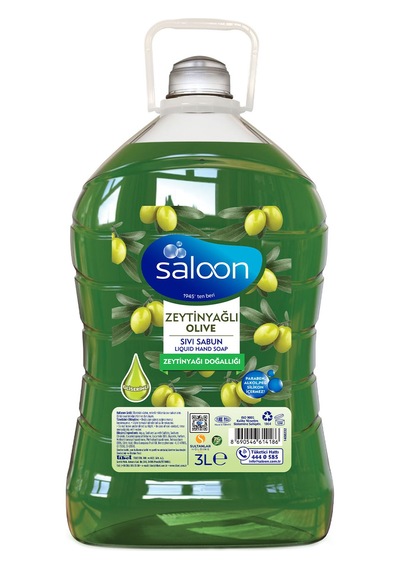 Saloon Zeytinyağlı Sıvı Sabun 2 x 3 L