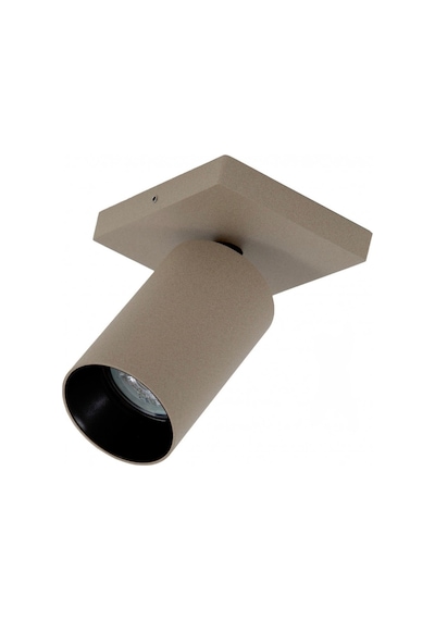Mat Bej Sof Krem Hareketli Başlık Yön Verilebilir Gu10 Duy Led Spot Duvar Aplik Tablo Yanı Ayna Üstü Aplik Yatak Başı Çalışma Masası Armatür Tasarruflu Led Ampül Os Ram 3000 K Siyah