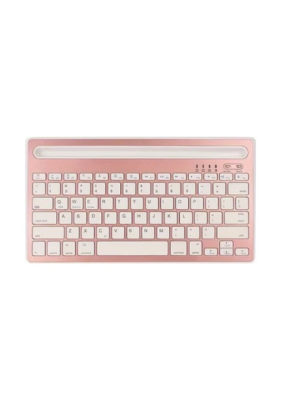 Zr206 Rose Gold K6100 Kablosuz Klavye Diğer