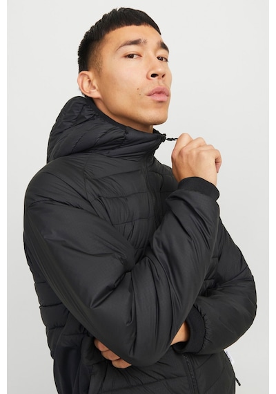 Jack & Jones 12256983 Erkek Siyah Mont & Kaban