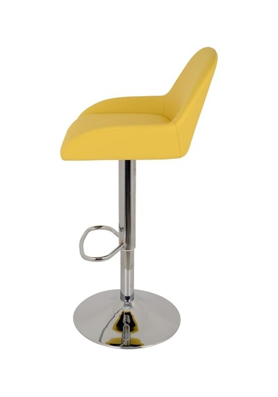 Bürocci Texas Bar Taburesi - Sarı Deri - 9506S0113 Çok Renkli