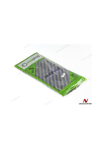 3 No 33X45 Sıyah 50 Lı Pk Takviyeli Poşet