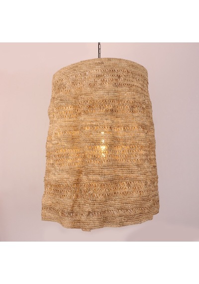 Selanik Örme Doğal Rafya 70x102 Cm Aydınlatma Bej