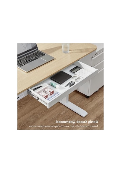 Yüksekliği Ayarlanabilir Elektrikli Çalışma Masası, Modern Tasarım 120x60