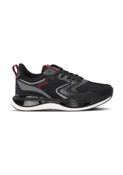 Slazenger ZOWIE Erkek  Siyah / Kırmızı Koşu & Yürüyüş Spor Ayakkabısı