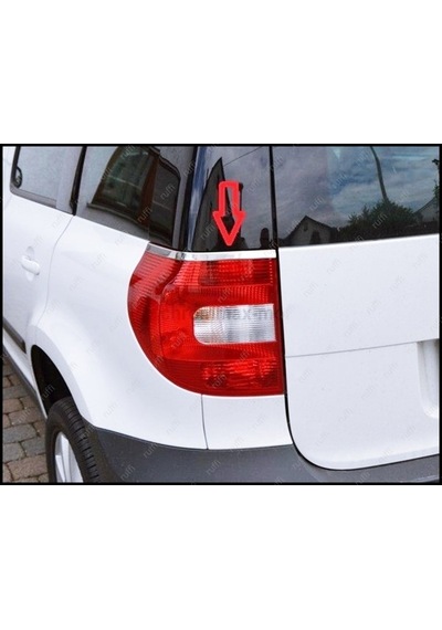 Ebal Otomotiv Skoda Yeti Krom Stop Kaşı 2 prç. 2009 Üzeri P. Çelik