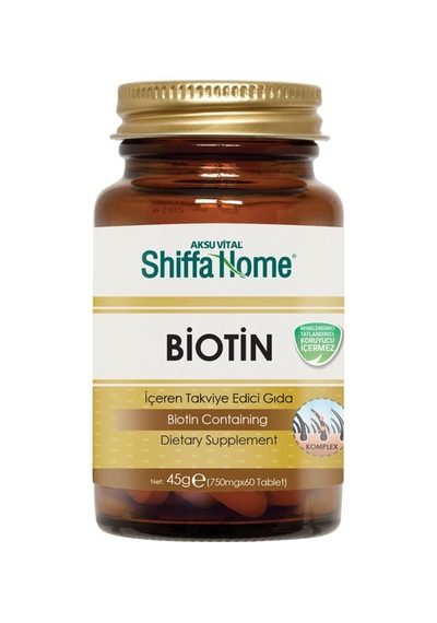 SHİFFA HOME Biotin 60 Tablet 750 mg