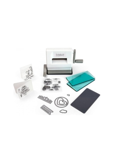 Sizzix Sidekick Delme Makinesi 661770, 6,35 Cm Açıklık, Beyaz