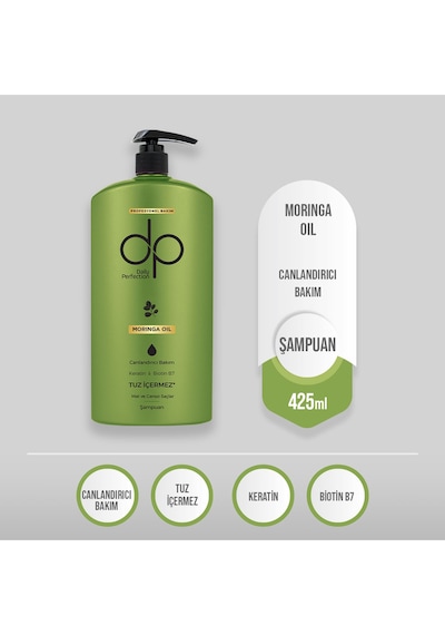 Daily Perfection Dp Daily Perfection Moringa Yağı Şampuan 425 Ml Tüm Saçlar