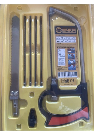 Kıl Testere Seti Mini 6 Parça Sosin