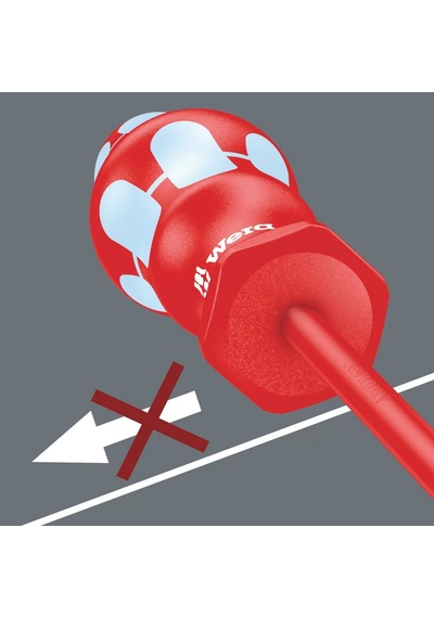 Wera 3167 İ Vde Yalıtımlı Torx Tornavida, Paslanmaz, Tx 8 X 80 Mm