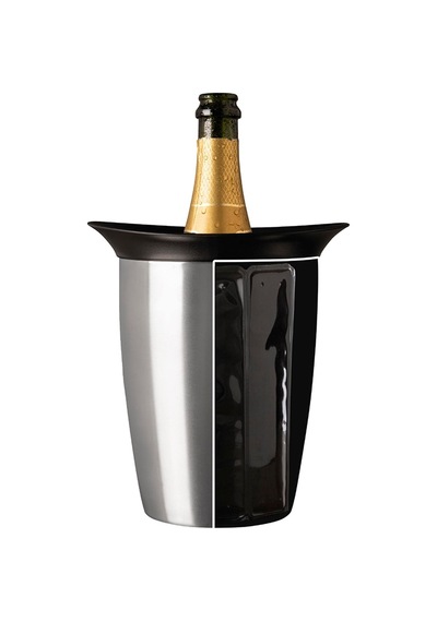 Vacu Vin 3647360 Aktif Şampanya Soğutucu Elegant Paslanmaz Çelik