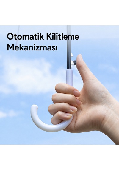 Spanspace Şeffaf 8 Telli Şemsiye, Şeffaf