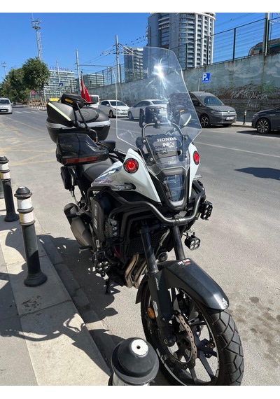 24 - 26 Honda Nx500 Uzun Ön Cam Şeffaf 58cm 4mm Zeus