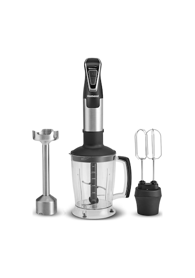 Homend Handmaid 1966h Inox Xlarge Hazneli, Çift Bıçaklı Blender Set
