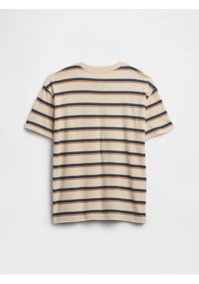 Gap V-spr Pocket Crew Tee Lacivert