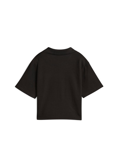 Puma Class Relaxed Polo Tee Kadın Yetişkin Polo T-shirt SIYAH