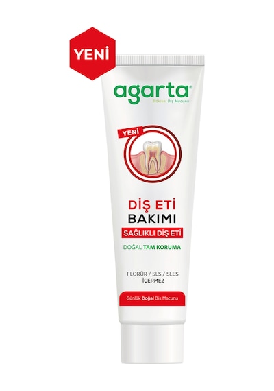 Agarta Doğal Diş Eti Bakımı Plak Karşıtı Diş Macunu 90 ML