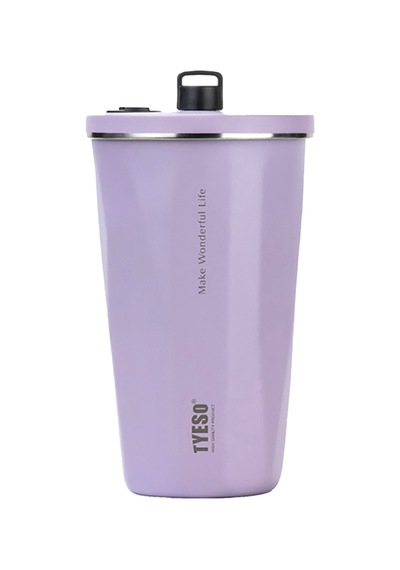 Tyeso Crush Tumbler Vakumlu Paslanmaz Çelik Termos 600 Ml Lila