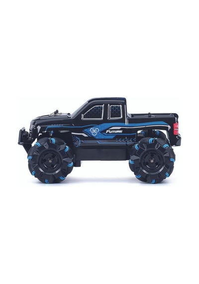 Tornado Rc Kontrollü Akrobasi Performans Aracı - Dört Çekerli Engebeli Yol Jip, 2.4 Ghz Şarj Edilebilir Aydınlatmalı Hız Modeli Çok Renkli